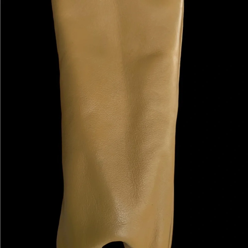 Lambskin Beige Chanel Matelasse